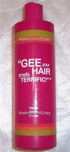 GEE YOUR HAIR SMELLS TERRIFIC SHAMPOO 12 OZ BOTTLE NEW   4b07987ab1b5e 78850n 