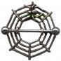Pair of 2 Spider Web Nipple Shields Rings BJ58