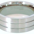 8mm Satin Finish Titanium Wedding Ring SSR23 Sz  11, 12, 13