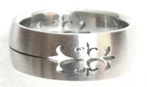 Laser Cut Stainless Steel Ring SSR46