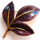 2" Large Purple Autumn Leaf Fashion Brooch Pin Broach BP62-10 2" Large Purple Autumn Leaf Fashion Brooch Pin Broach BP62-10