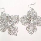 2.5" Exquisite Filigree Leaf Style Dangle Earring EA156