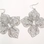 2.5" Exquisite Filigree Leaf Style Dangle Earring EA156