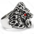 Lion Head Chunky Stainless Steel Ring SSR04, Sz 8 Lion Head Chunky Stainless Steel Ring SSR04, Sz 8