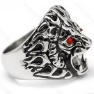 Lion Head Chunky Stainless Steel Ring SSR04, Sz 11