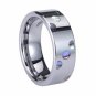 Abalone Shell Inlay Tungsten Carbide Ring TU6000 Sz 4, 13 or 14