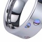 Abalone Shell Inlay Tungsten Carbide Ring TU6000 Sz 4, 13 or 14