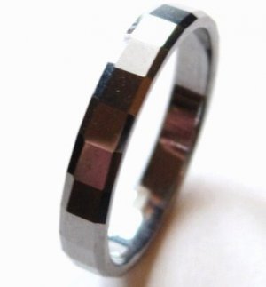 High Polish&Acirc;&nbsp;Tungsten Carbide&Acirc;&nbsp;Band Ring TU3049
