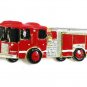 Unique Firefighter Fire Engine Truck Red Enamel Brooch Pin BP04