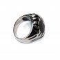 Unisex Chunky Black Casting Stainless Steel Ring SSR1977