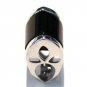 Black Onyx Chunky Stainless Steel Statement Ring SSR4926