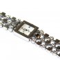 Square Face CZ Stainless Steel Fashion Watch WW105