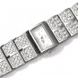 Sparkling Crystal Pave Wide Band Fashion Watch WW108
