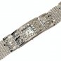 Crystal Silver Mesh Bracelet Toggle Fashion Watch WW119