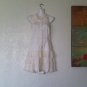 bebe EYELET RUFFLED MINI DRESS