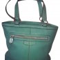 Coach PENELOPE in Teal Leather Tote