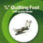 1/4 Inch Metal Quilt Piecing Foot for Singer Slant Needle Machines - NN-13