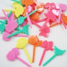 Pack of 50pcs Bento Mini Food Pick Fruit Theme