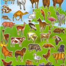 10 sheets BL634 Realistic Farm Animal Removable A4 Sticker