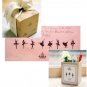 DIY Korean Foam and Rubber Stamp Ballerina 12pcs set in Tin Box