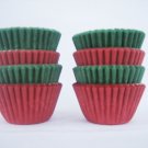 1000pcs Green and Red Mini Paper Cake Cup for Candy/Cookies/Petite/Cake 6cm