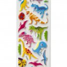 10 sheets OK050d Pre-Historic Dinosaur Mini Puffy Sticker