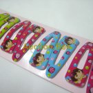 Wholesale 60pcs Dora Girl Snap Hair Clip 4.5cm (strawberry_hole)