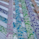 100 strips Gliter Moon & Star Mix Colour Origami Folding Lucky Star Paper Strips