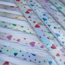 60 strips lovely Heart on Metalic Tone Pearlescent Mix Colour Origami Folding Lucky Star Paper
