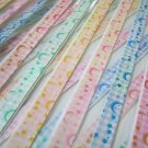 60 strips By the Moon and the Star Pearlescent Mix Colour Origami Folding Lucky Star Paper Strips