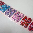Wholesale 60pcs Love Heart Girl Snap Hair Clip 4.5cm (love3_nhole)