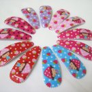 Wholesale 60pcs Strawberry Girl Snap Hair Clip 4.5cm (n/hole)
