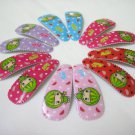 Wholesale 60pcs Watermelon Girl Snap Hair Clip 4.5cm (n/hole)