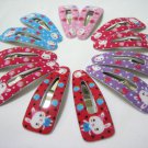 Wholesale 60pcs Rabbit Design Girl Snap Hair Clip 4.5cm (head_hole)