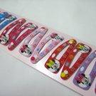 Wholesale 60pcs Minnie Girl Snap Hair Clip 4.5cm (tree_hole)