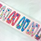 Wholesale 60pcs Smiley Smile Together Girl Snap Hair Clip 4.5cm (hole)