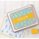 DIY Korean Foam and Rubber Stamp Little Kid 12pcs set in Tin Box