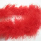 2 yards Red Marabou Boa