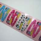 Wholesale 60pcs Snow White Girl Snap Hair Clip 4.5cm (sitting_hole)