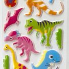 OK050d Animal Pre-Historic Dinosaur Small Puffy Sticker