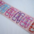 Wholesale 60pcs Rabbit Design Girl Snap Hair Clip 4.5cm (happy cloud_hole)