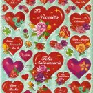 10 sheets TM0202 Heart Shape Love Removable A4 Sticker
