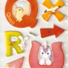 Learning R-Z Small Puffy Sticker #H01b