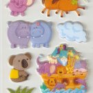 Noah's Ark Small Puffy Sticker #H01d