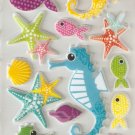 Under the Sea Small Puffy Sticker #H02b