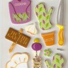 From the Garden to the kitchen Small Puffy Sticker #H02d