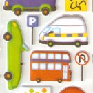 Bumper to Bumper Small Puffy Sticker #H03a