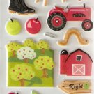 Apple Farm Small Puffy Sticker #H06b
