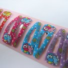 Wholesale 60pcs Puppy Snap Hair Clip 4.5cm (Girl only_hole)