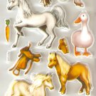 Small Puffy Sticker Horse #H15c